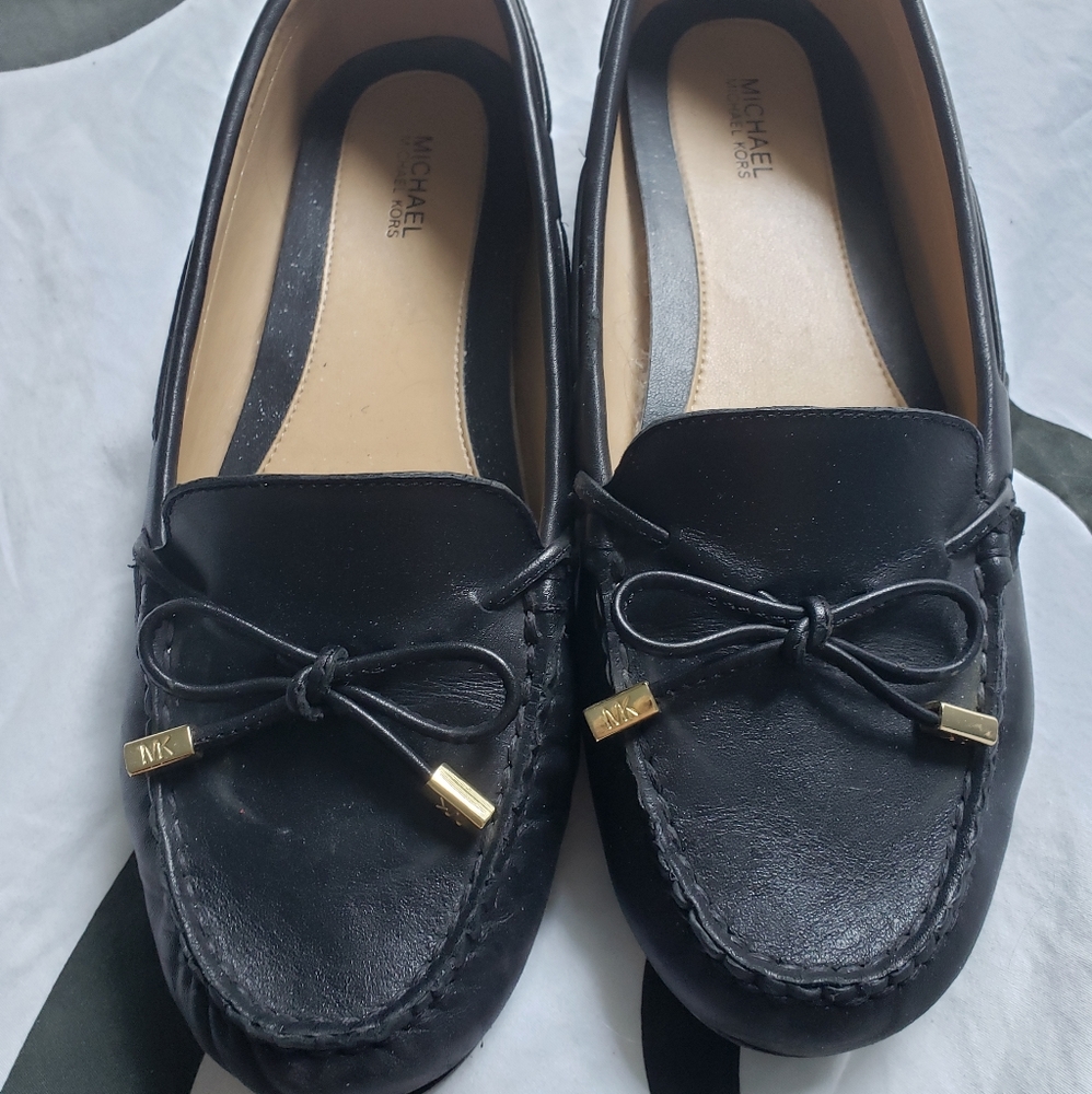 Michael  kors black womens flats